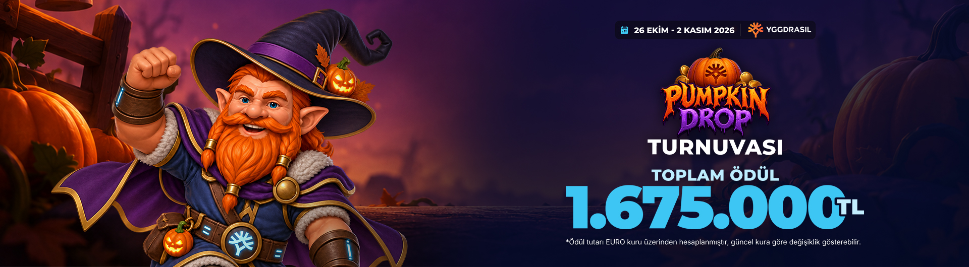 Yggdrasil Pumpkin Drop Turnuvası2